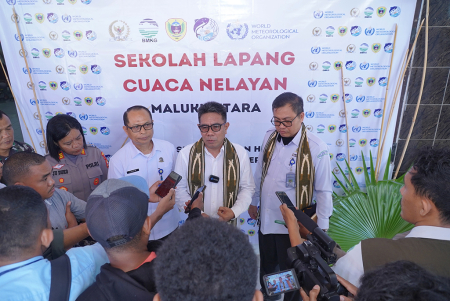 SOSIALISASI SEKOLAH LAPANG CUACA NELAYAN
