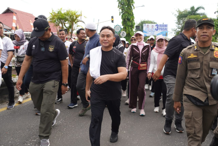 JALAN SEHAT BERKAH DI SAMPIT