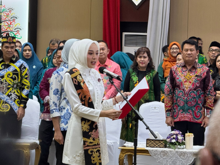 PELANTIKAN KETUA DEKRANASDA KABUPATEN