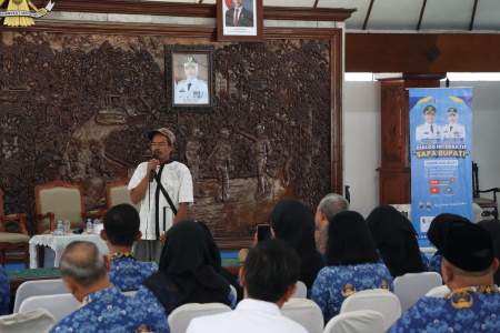 SAMPAIKAN ASPIRASI DI SAPA BUPATI