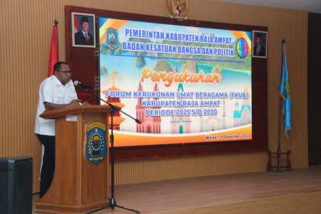  PELANTIKAN PENGURUS FKUB RAJA AMPAT
