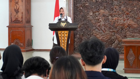 WABUP BOJONEGORO SAMBUT MAHASISWA KKN