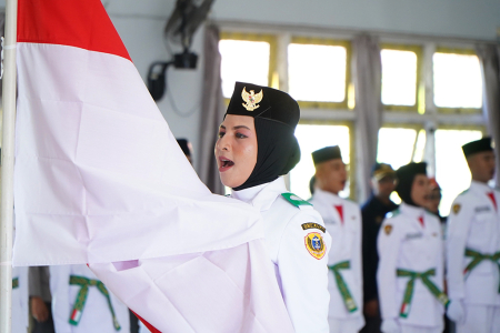 PENGUKUHAN PASKIBRAKA KOTA TIDORE