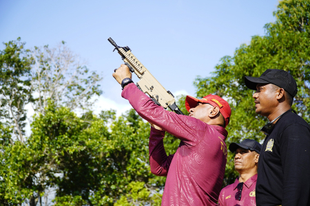 PENUTUPAN PENDIDIKAN PEMBENTUKAN BINTARA POLRI