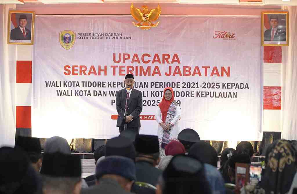  SERTIJAB WALIKOTA TIDORE KEPULUAN 