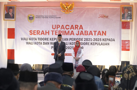  SERTIJAB WALIKOTA TIDORE KEPULUAN 