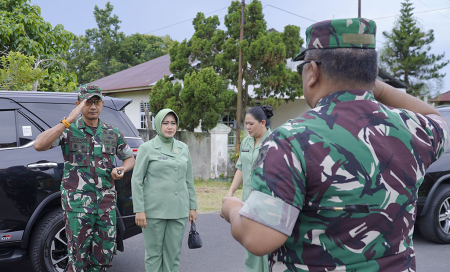 KUNJUNGAN PANGDAM XV/PATIMURA 