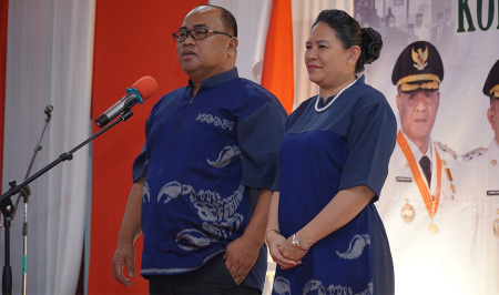 LEPAS SAMBUT DANDIM 1505/TIDORE