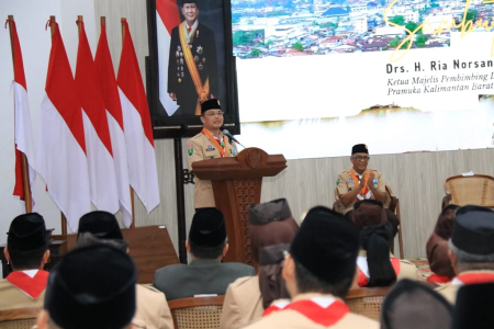 PELANTIKAN KETUA MABIDA GERAKAN PRAMUKA KALBAR