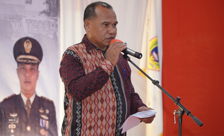 LEPAS SAMBUT DANDIM 1505/TIDORE