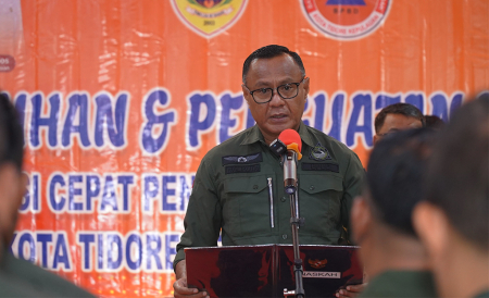 PENGUKUHAN TIM TRC PENANGGULANGAN BENCANA