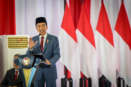 PRESIDEN JOKOWI HADIRI RAPIM TNI DAN POLRI TAHUN 2024