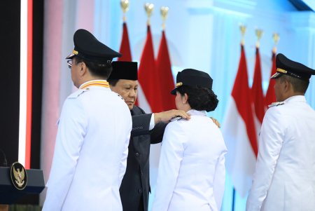 PRESIDEN MELANTIK 961 KEPALA DAERAH
