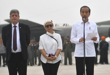  PRESIDEN LEPAS BANTUAN UNTUK PALESTINA
