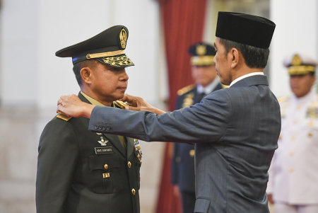 PELANTIKAN KSAD DI ISTANA NEGARA
