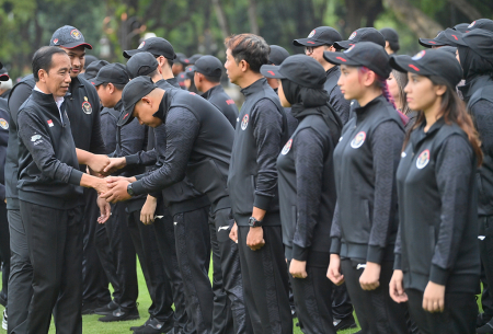 PRESIDEN MELEPAS KONTINGEN ASIAN GAMES