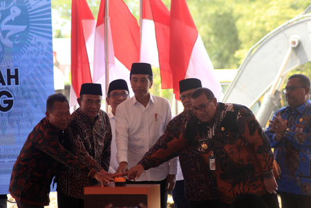 PELETAKAN BATU PERTAMA PEMBANGUNAN RS MUHAMMADIYAH SORONG