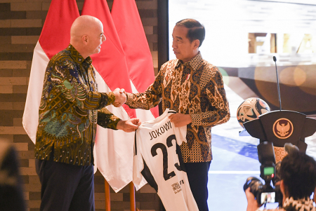 PERESMIAN KANTOR FIFA DI JAKARTA
