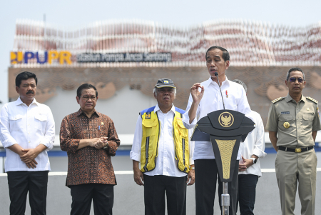 PERESMIAN STASIUN POMPA ANCOL SENTIONG