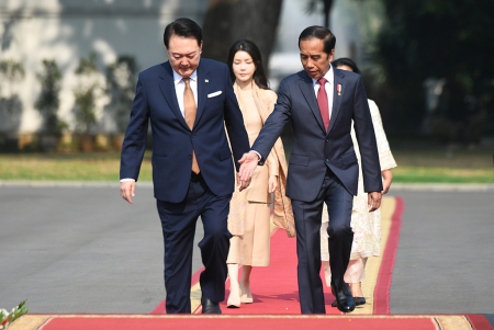 PERTEMUAN BILATERAL INDONESIA-KOREA SELATAN