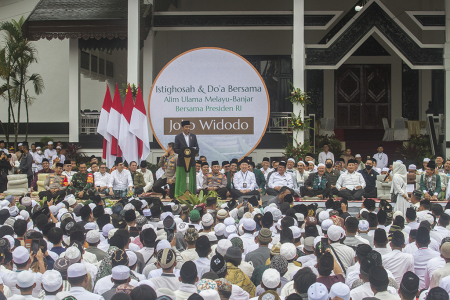 PRESIDEN HADIRI MUKTAMAR RABITHAH MELAYU-BANJAR