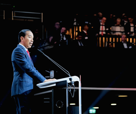 PRESIDEN HADIRI PEMBUKAAN HANNOVER MESSE 2023