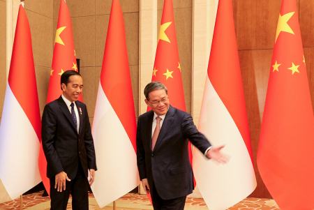 PRESIDEN JOKOWI BERTEMU PM CHINA LI QIANG