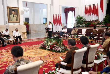  PRESIDEN JOKOWI PIMPIN SIDANG KABINET PARIPURNA