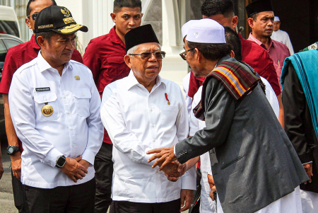 WAKIL PRESIDEN KUNJUNGI PESANTREN DI MEDAN