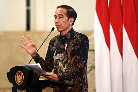 PRESIDEN JOKOWI BUKA KONGRES XXV PWI