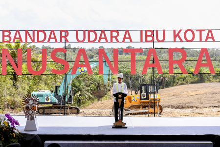 GROUND BREAKING BANDARA IKN