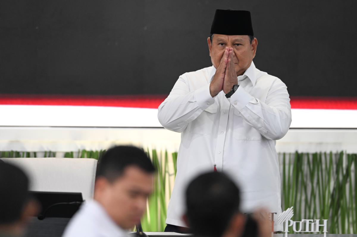 SIDANG KABINET PARIPURNA DI ISTANA KEPRESIDENAN