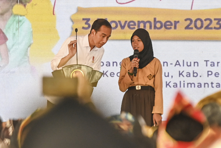 PRESIDEN HADIRI FESTIVAL HARMONI BUDAYA NUSANTARA