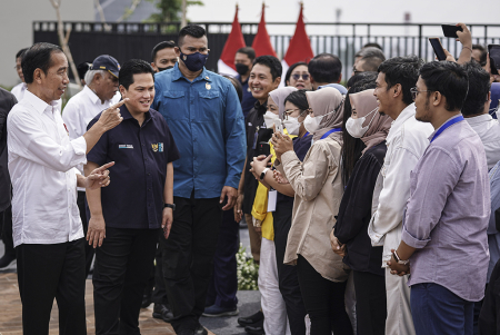 PERESMIAN HUNIAN MILENIAL UNTUK INDONESIA