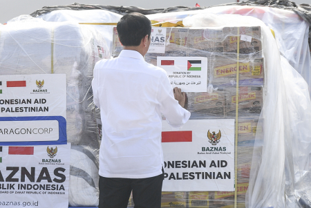 PRESIDEN LEPAS BANTUAN KEMANUSIAAN TAHAP DUA