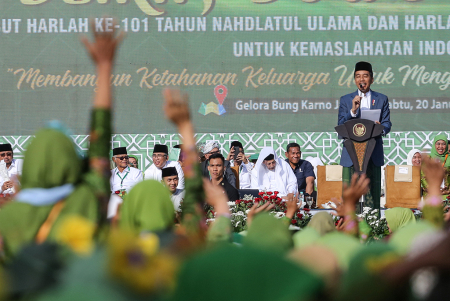 PRESIDEN HADIRI HARLAH MUSLIMAT NU KE-78