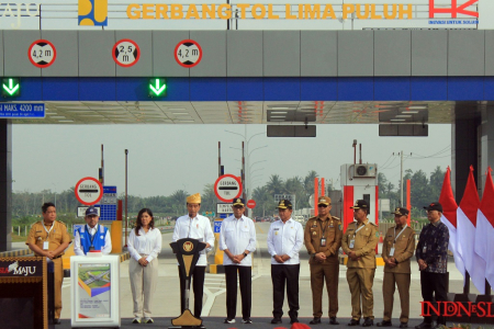 PRESIDEN RESMIKAN TOL LIMAH PULUH
