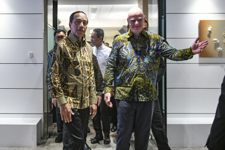 PERESMIAN KANTOR FIFA DI JAKARTA