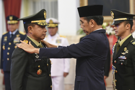 PELANTIKAN PANGLIMA TNI
