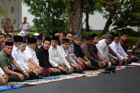 PRESIDEN SALAT IDULADHA DI YOGYAKARTA