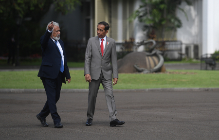 PRESIDEN JOKO WIDODO TERIMA KUNJUNGAN PM TIMOR LESTE