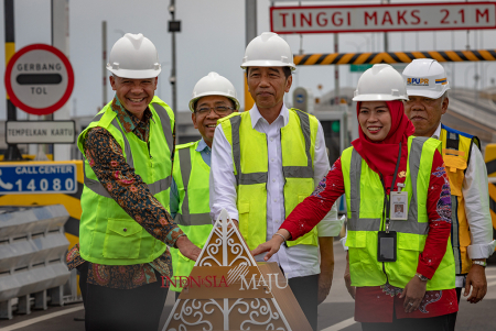 PRESIDEN RESMIKAN JALAN TOL SEMARANG-DEMAK SEKSI II