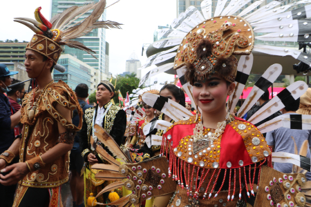 KICK OFF ASEAN 2023 di BUNDARAN HI 