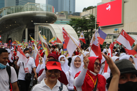 KICK OFF ASEAN 2023 di BUNDARAN HI 