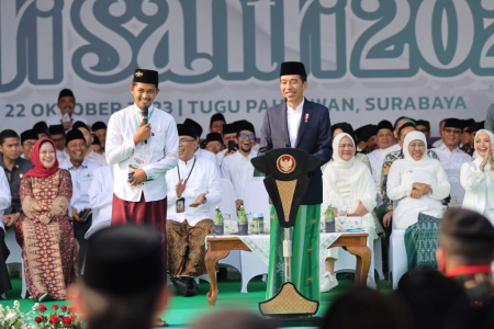 MENJAWAB PERTANYAAN DARI PRESIDEN RI