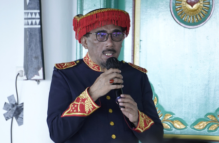 GELAR KEHORMATAN ADAT UNTUK WAKIL PRESIDEN