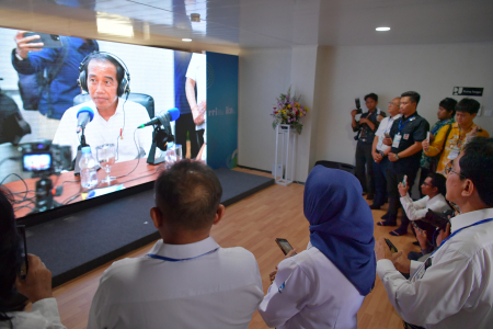 STASIUN RRI IBU KOTA NUSANTARA MENGUDARA 
