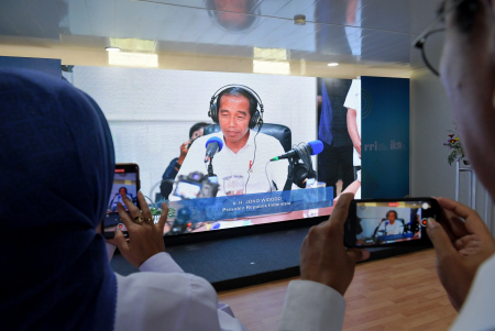 STASIUN RRI IBU KOTA NUSANTARA MENGUDARA 