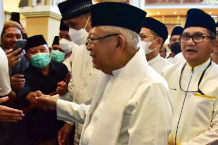 SILATURAHMI WAPRES DENGAN JEMAAH MASJID