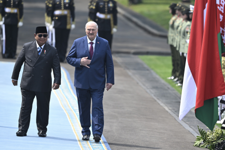 PRESIDEN PRABOWO SAMBUT PRESIDEN BELARUSIA